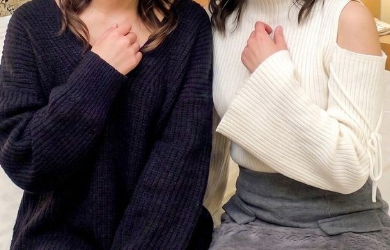 【素股】本物素人ガチナンパ！うす～～いラップ一枚で童貞ちんぽをマンズリしてたらしれっと生でズボっと膣奥まで一気に挿入されるななちゃんとるいささん